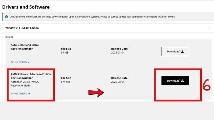 Hướng dẫn đầy đủ quy trình tải phần mềm hỗ trợ card đồ họa AMD Radeon